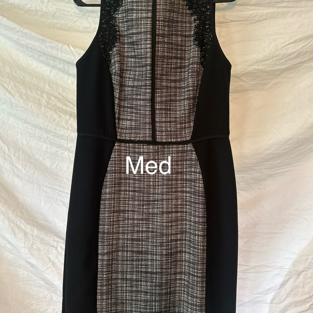 Elegant Black and Gray Women's Dress